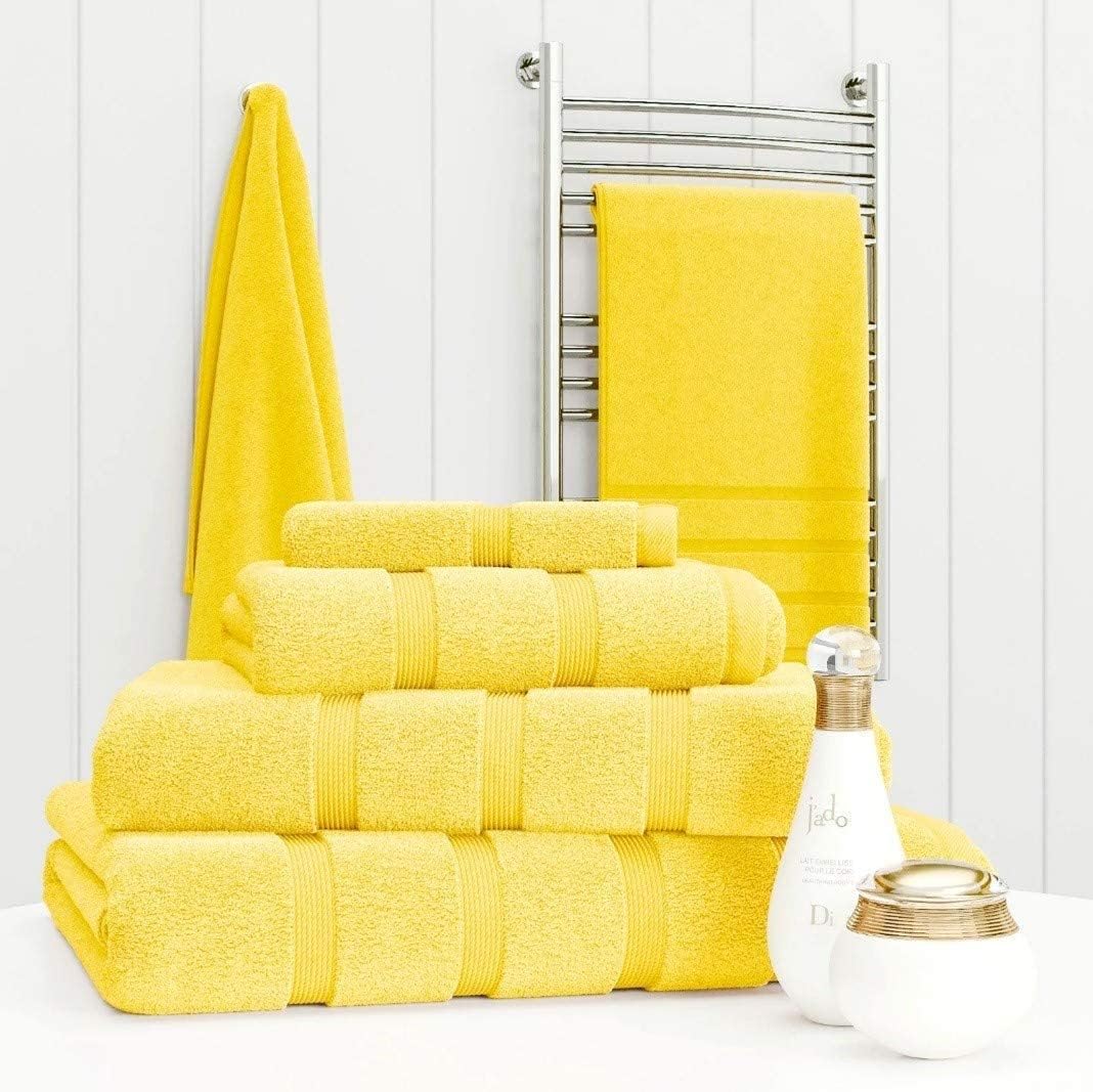 Premium 100% Cotton Towel Set – Luxury 2 Piece 500 GSM Bath and Hand Towels | Ultra Soft & Durable