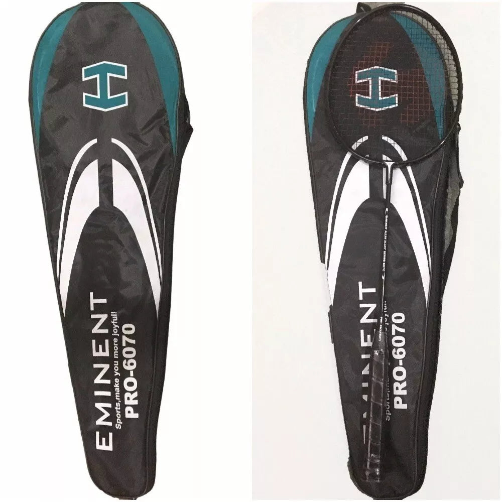 Quality Brand New 2 X Eminent Branded Badminton Rackets with Bag